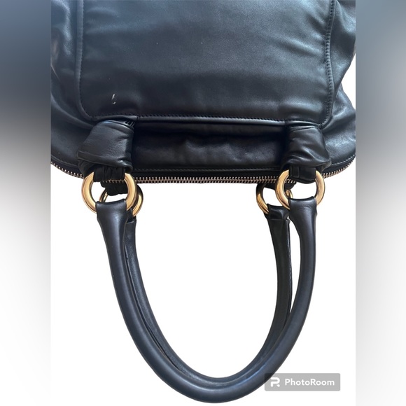 MARC JACOBS Leather Shoulder Bag black - Picture 9 of 11